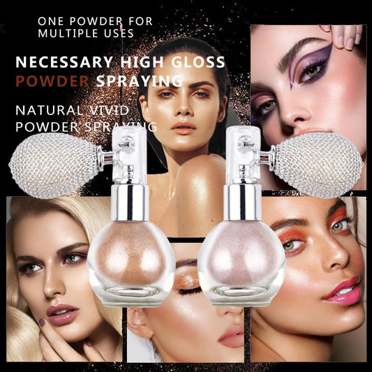 Spray Brightening Glitter Powder Body Powder Highlighter - URBAN METRO
