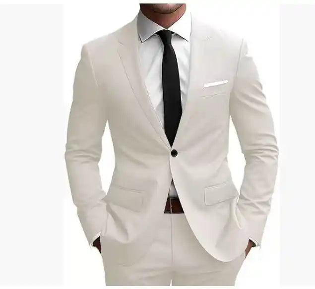 “Elegant groom’s wedding dinner suit jacket”
