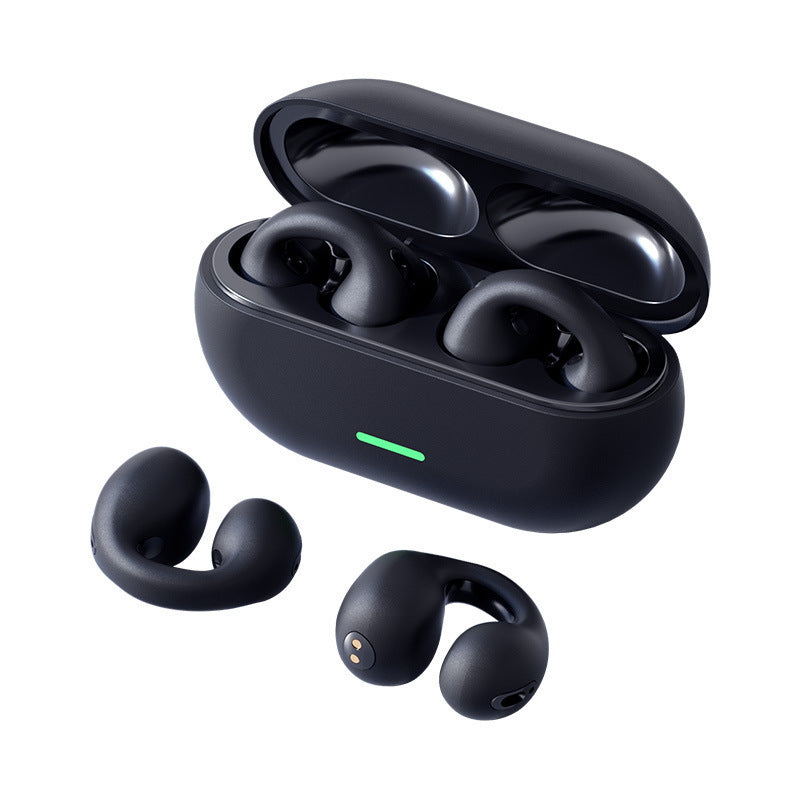 Wireless Ear Clip Bluetooth Headset TWS Comfortable Wear Not In-Ear Sports Wireless Bone Conduction 5.3 Bluetooth Headset - URBAN METRO