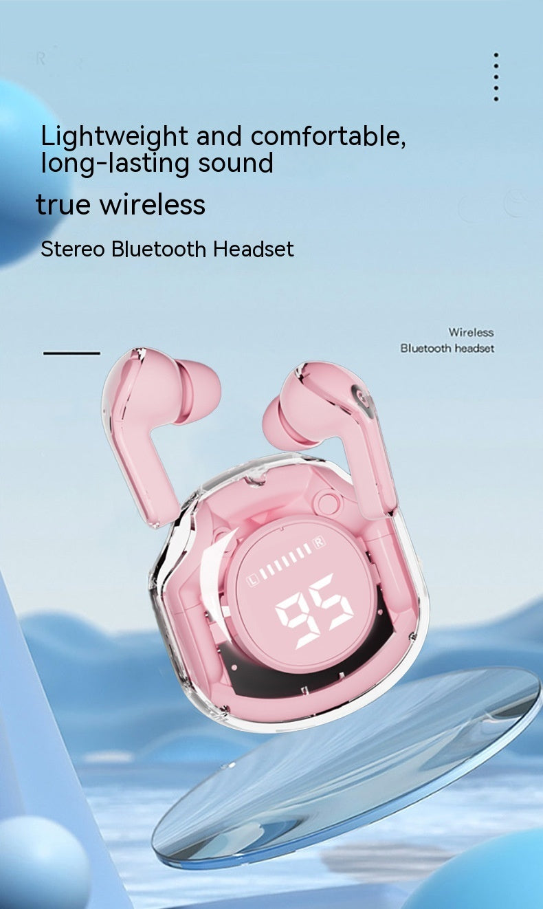 Ultra-long Life Battery Large Power Digital Display Wireless Bluetooth Headset - URBAN METRO