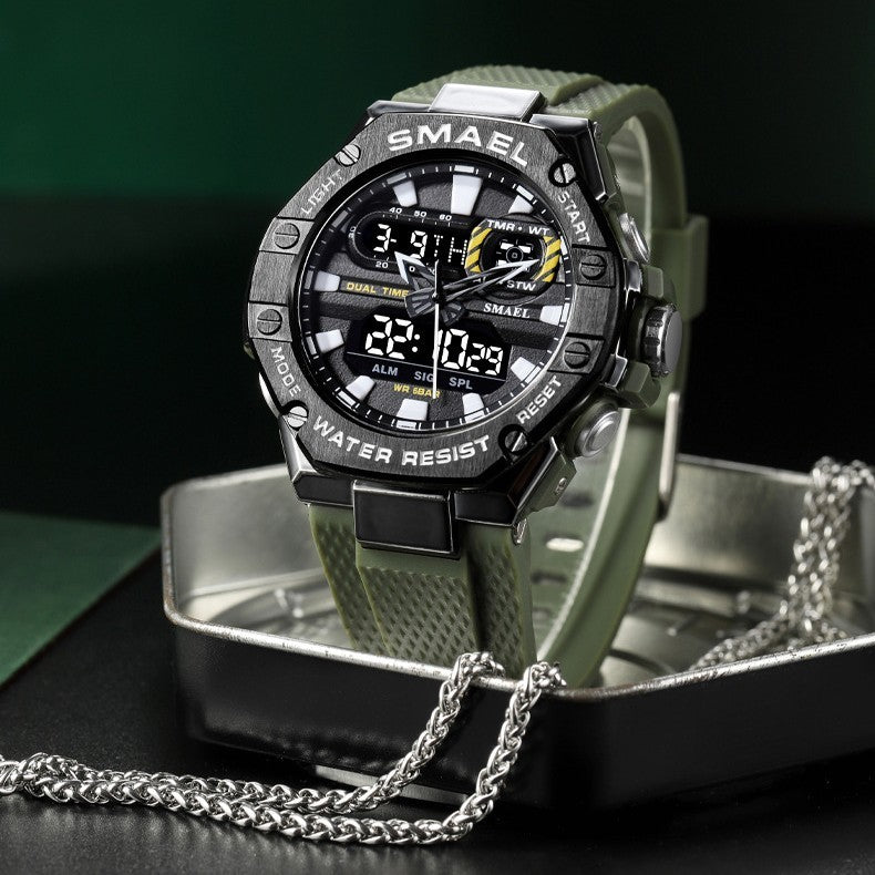 Digital Alloy Electronic Watch Men - URBAN METRO