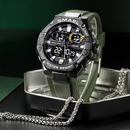 Digital Alloy Electronic Watch Men - URBAN METRO