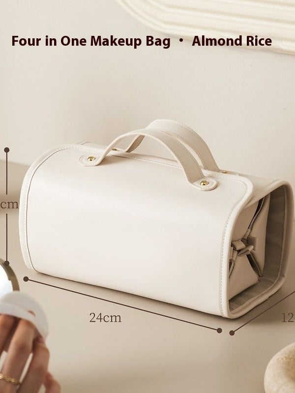 New Folding Cosmetic Bag Large Capacity Portable Handbag Waterproof Travel Storage Washing Bag For Women - URBAN METRO