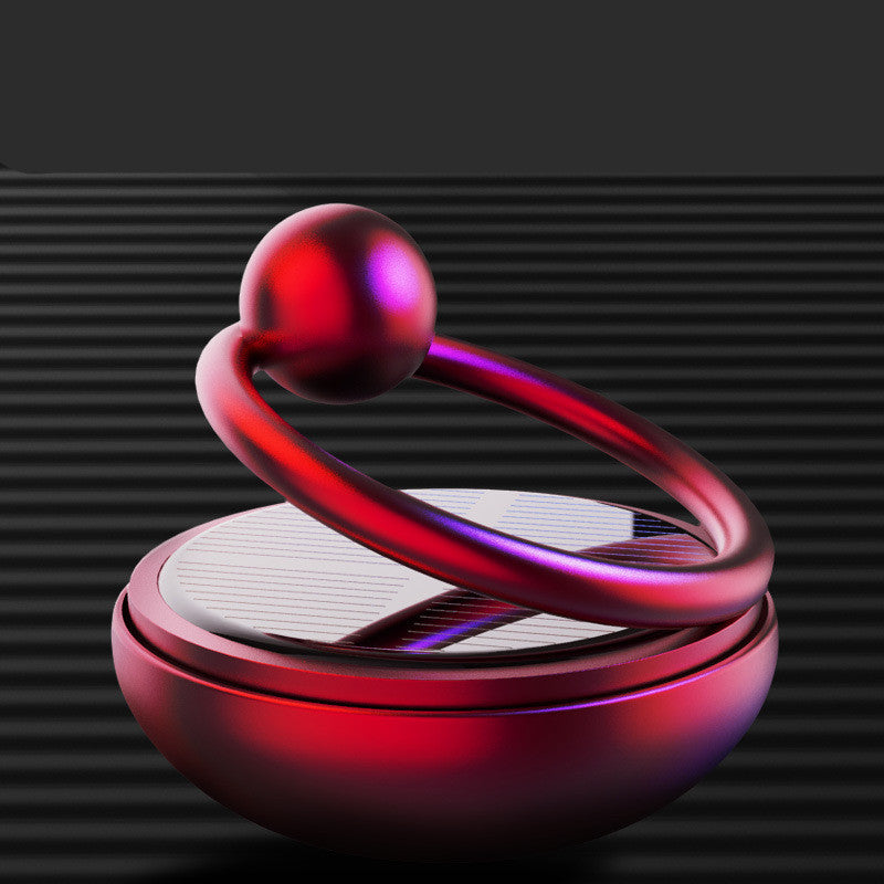 Solar Rotate Car Perfume Air Freshener Aromatherapy Auto Fragrance - URBAN METRO