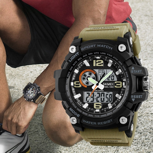 Sports Waterproof Electronic Watch Multifunctional Men - URBAN METRO