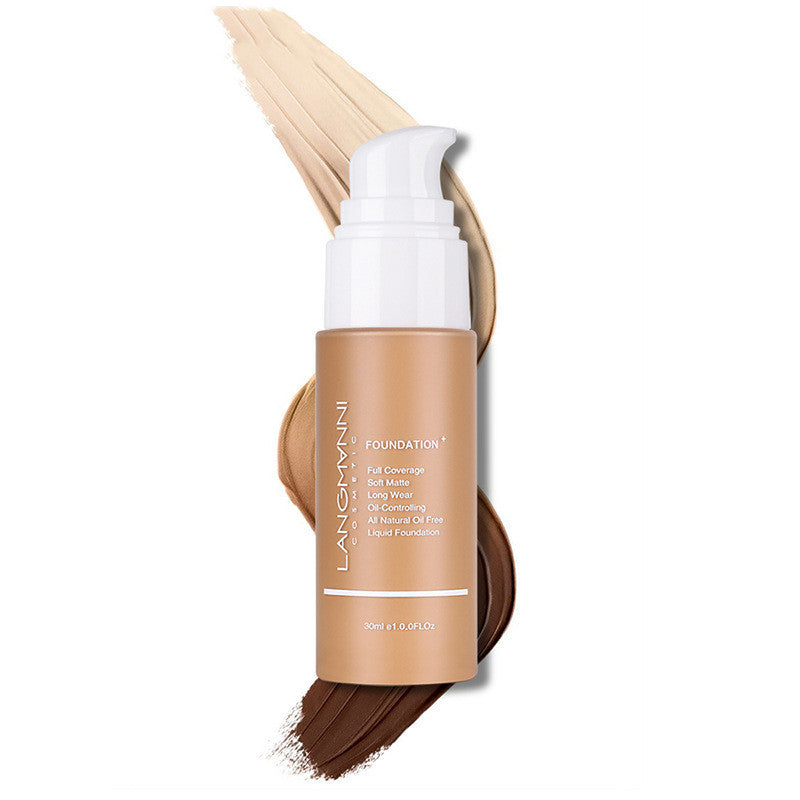 Makeup Liquid Foundation Oil Control Concealer - URBAN METRO