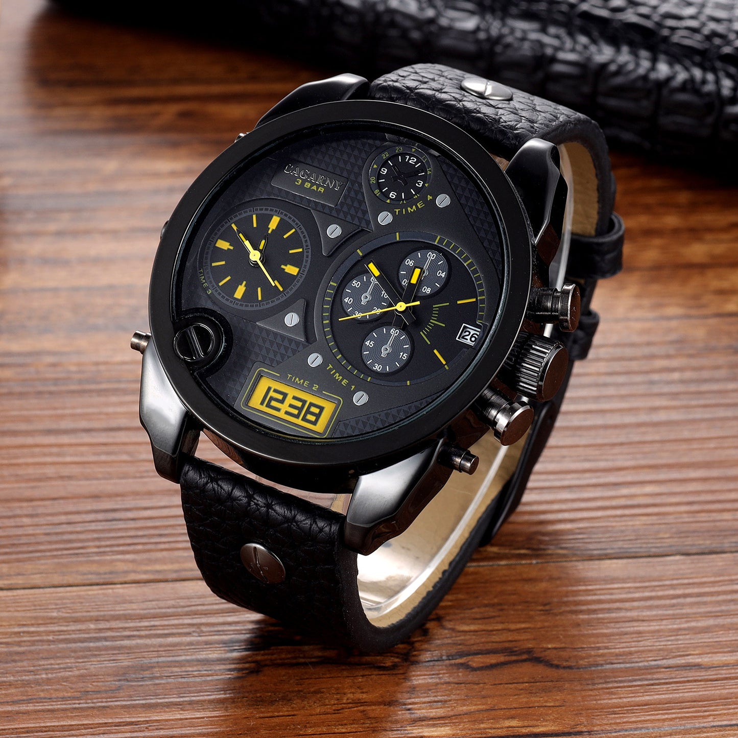 Men's Watch Quartz Calendar Belt Sports - URBAN METRO