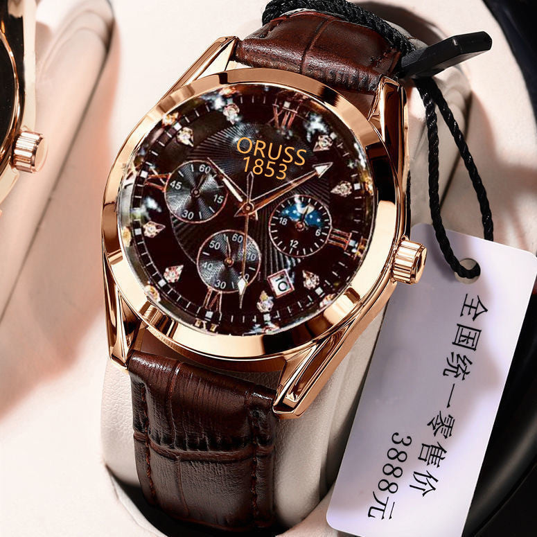 Automatic Movement Watch Waterproof Luminous - URBAN METRO