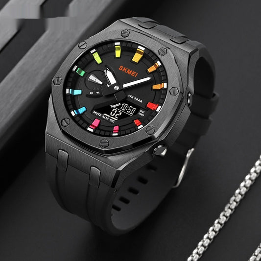 Multi funtional Electronic WatchSports Waterproof Luminous - URBAN METRO