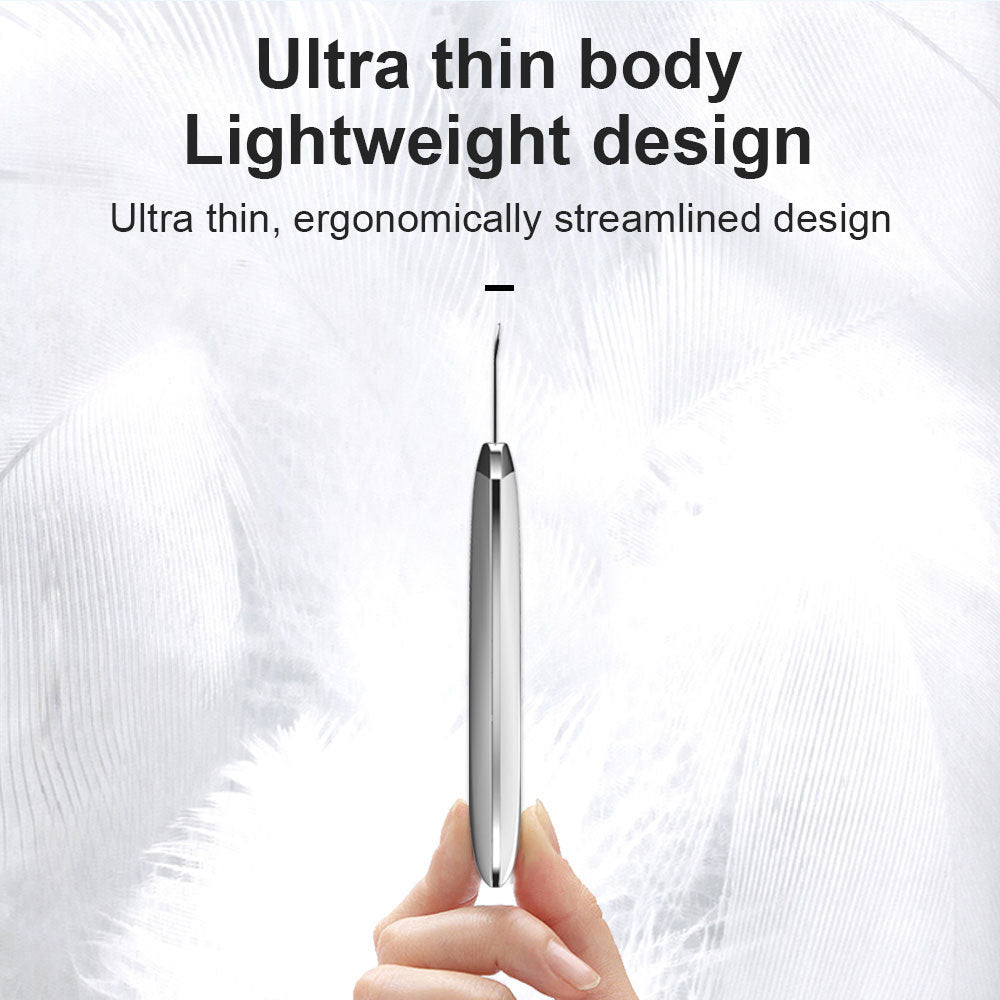 Electric Ultrasonic Skin Scrubber Face Spatula Home Ultrasonic Skin Scrubber Facial Cleaner Handheld Mini Derma Galvanica Tightening Face Scrubber Machine Skin Scrubber USB Ultrasonic - URBAN METRO