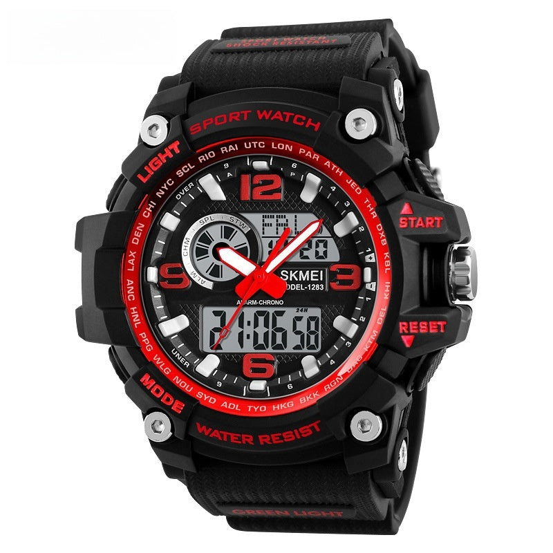 Sports Waterproof Electronic Watch Multifunctional Men - URBAN METRO