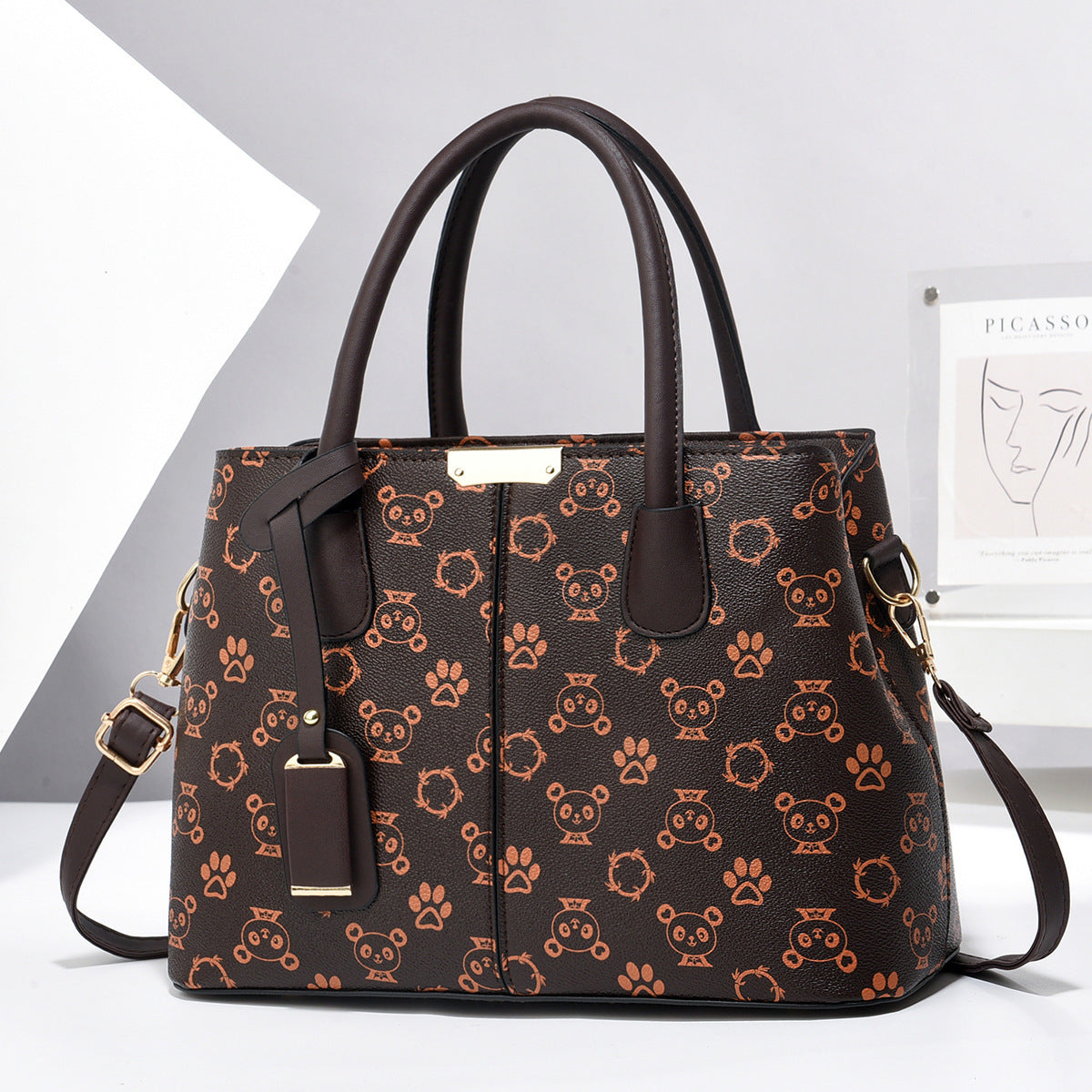 Women PU Leather Handbags Ladies Large Capacity Tote Bag Female Square Shoulder Bags New Fashion Crossbody Bags - URBAN METRO