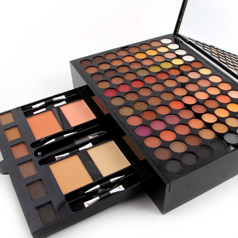 180 Colors Eyes Shadow Blush Set Personalized Piano-shaped Makeup Palette Box - URBAN METRO