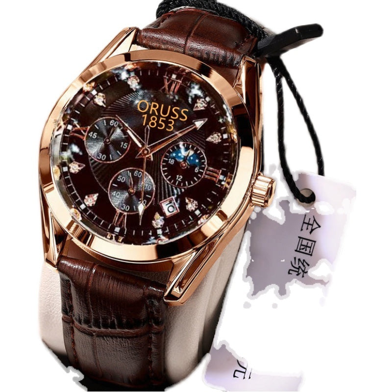 Automatic Movement Watch Waterproof Luminous - URBAN METRO