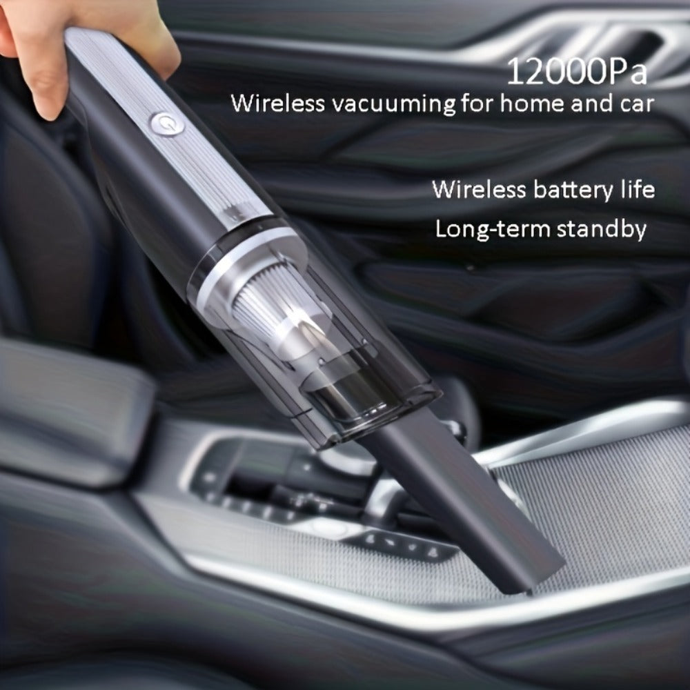 Wireless Red Car Vacuum Cleaner Wireless Car With Strong Suction Handheld Vacuum Cleaner Small Mini Rechargeable Home Vacuum Cleaner - URBAN METRO