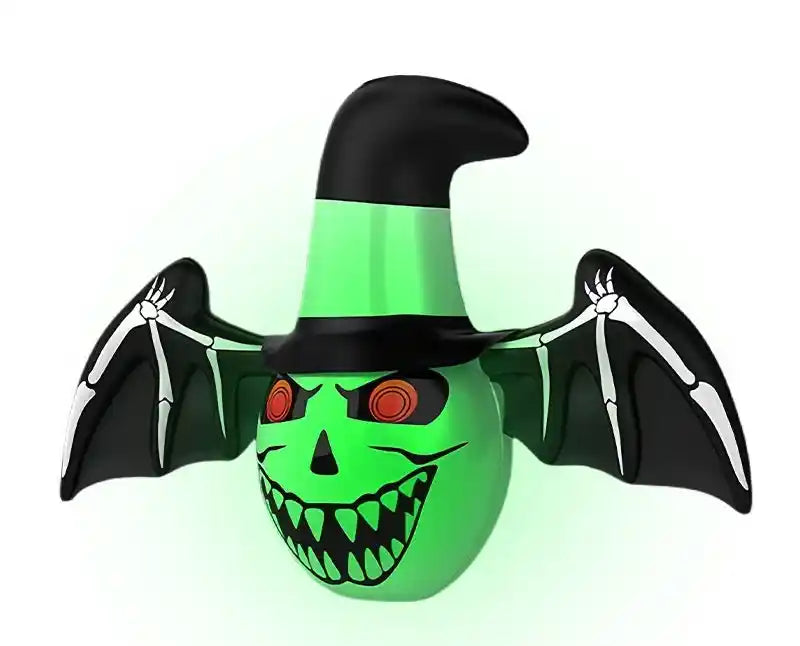Halloween Inflatable Ghost Pumpkin | Outdoor Luminous Decoration