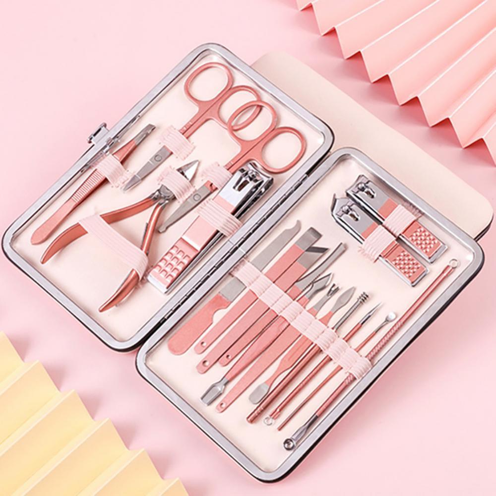 Professional Scissors Nail Clippers Set Ear Spoon Dead Skin Pliers Nail Cutting Pliers Pedicure Knife Nail Groove Trimmers - URBAN METRO
