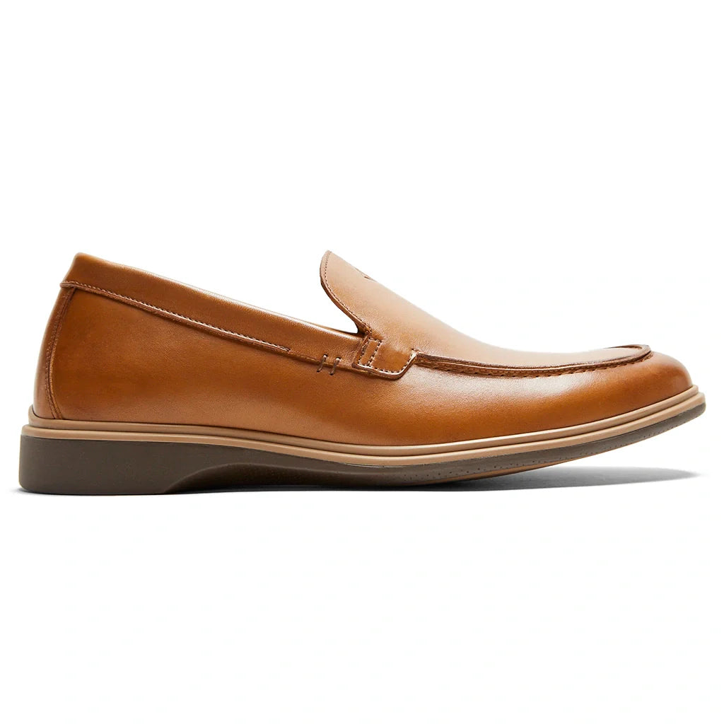 Tan Leather Loafers for Men – Premium Slip-On Formal & Casual Shoe - URBAN METRO