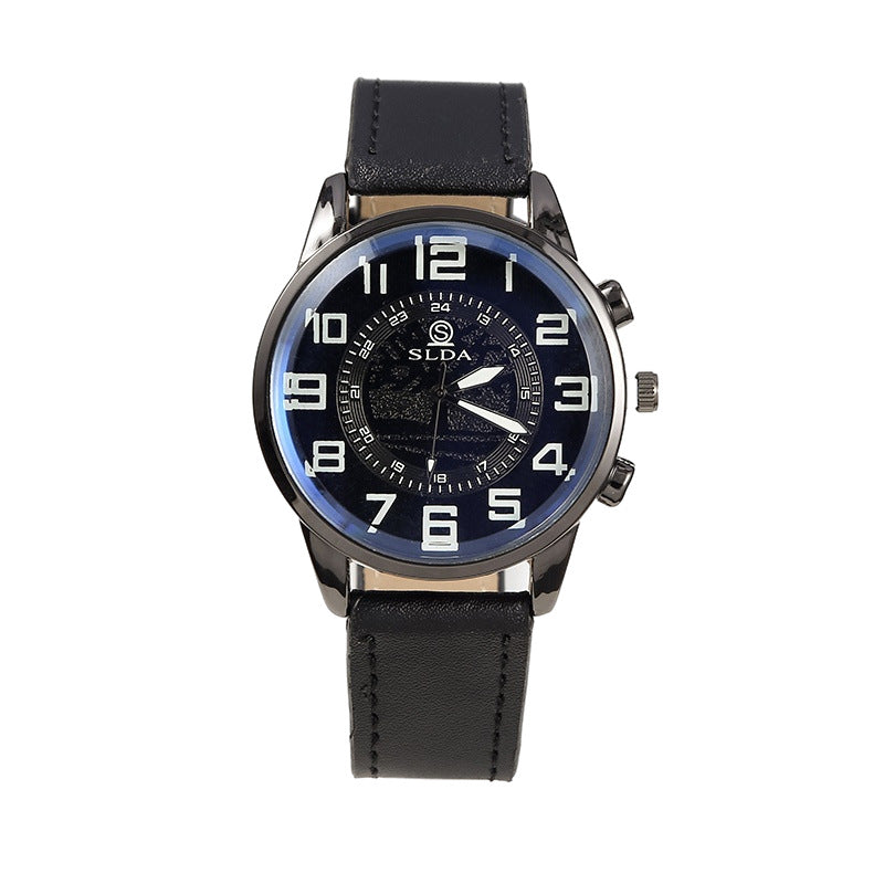 Belt Men's Digital Dial Quartz Watch - URBAN METRO