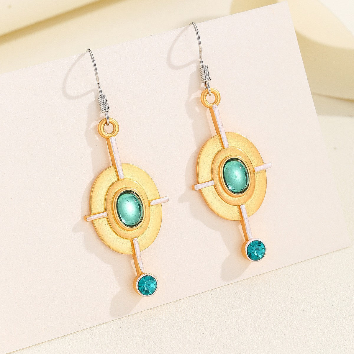 Retro Oval Earrings For Women - URBAN METRO