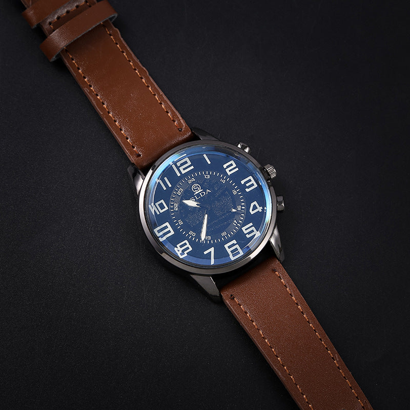 Belt Men's Digital Dial Quartz Watch - URBAN METRO