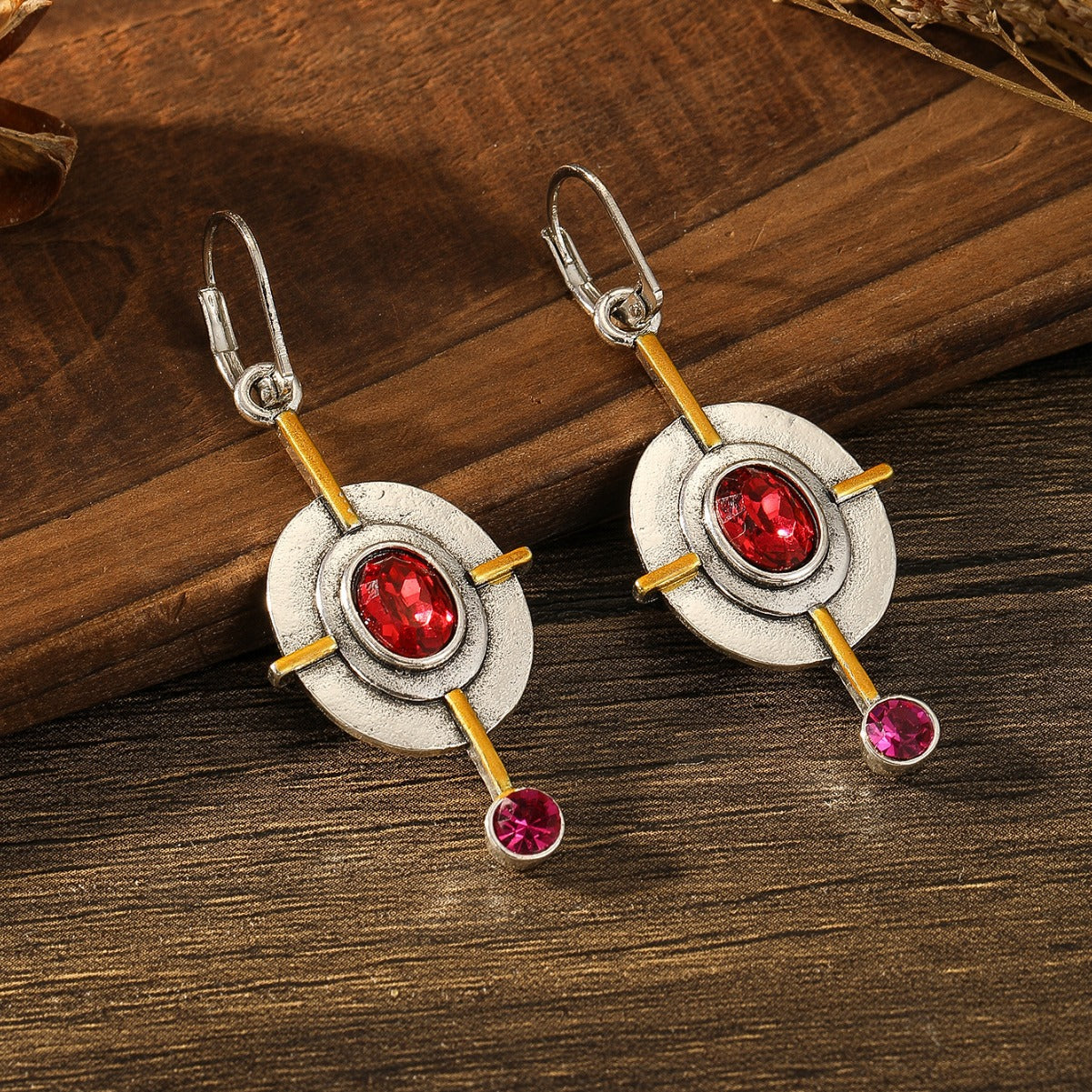 Retro Oval Earrings For Women - URBAN METRO