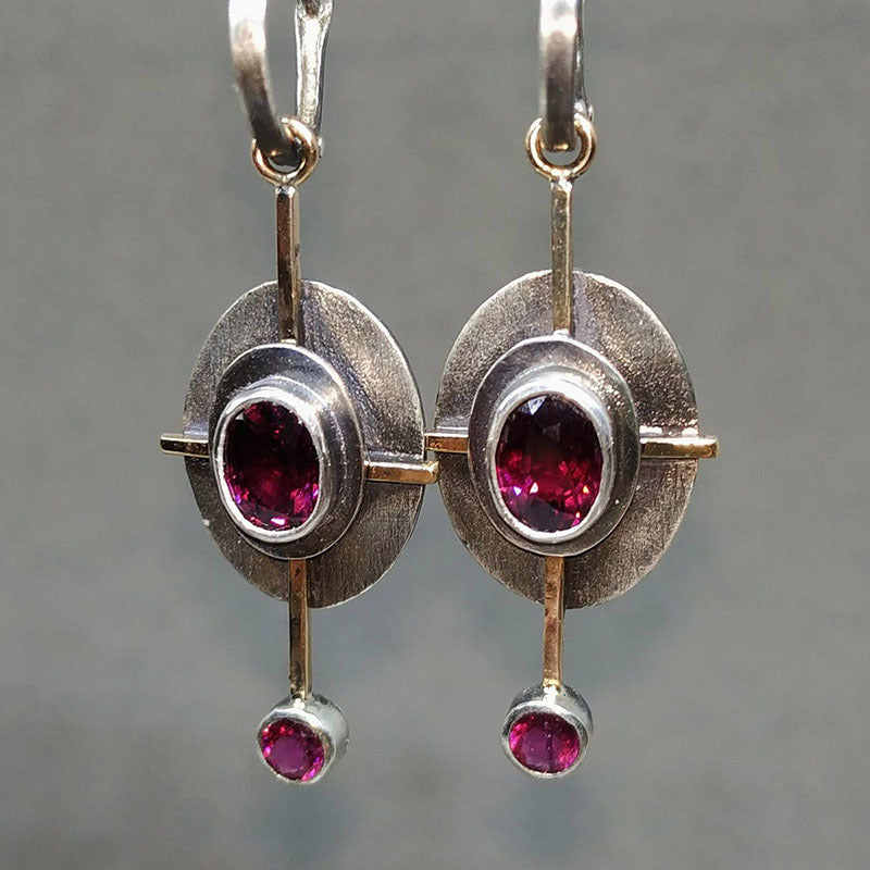 Retro Oval Earrings For Women - URBAN METRO
