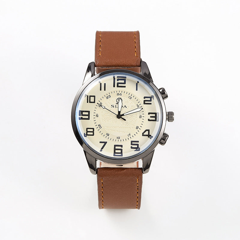 Belt Men's Digital Dial Quartz Watch - URBAN METRO