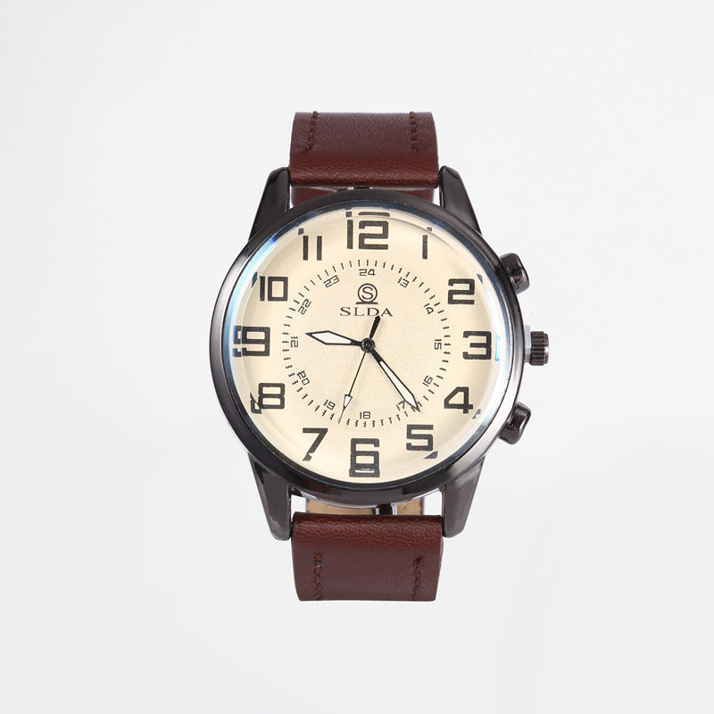Belt Men's Digital Dial Quartz Watch - URBAN METRO
