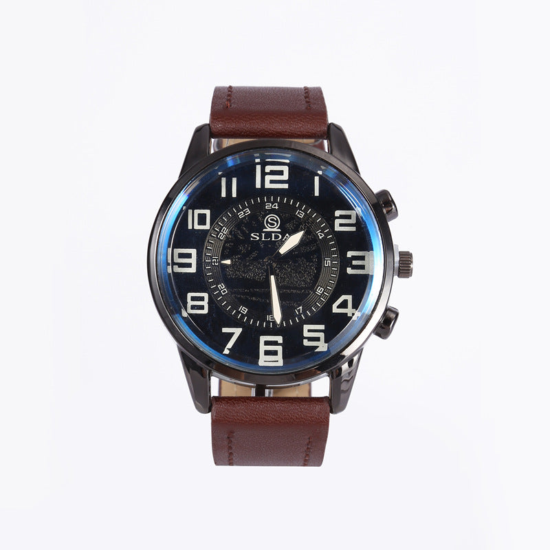 Belt Men's Digital Dial Quartz Watch - URBAN METRO