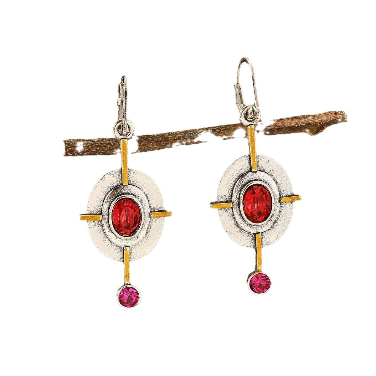 Retro Oval Earrings For Women - URBAN METRO