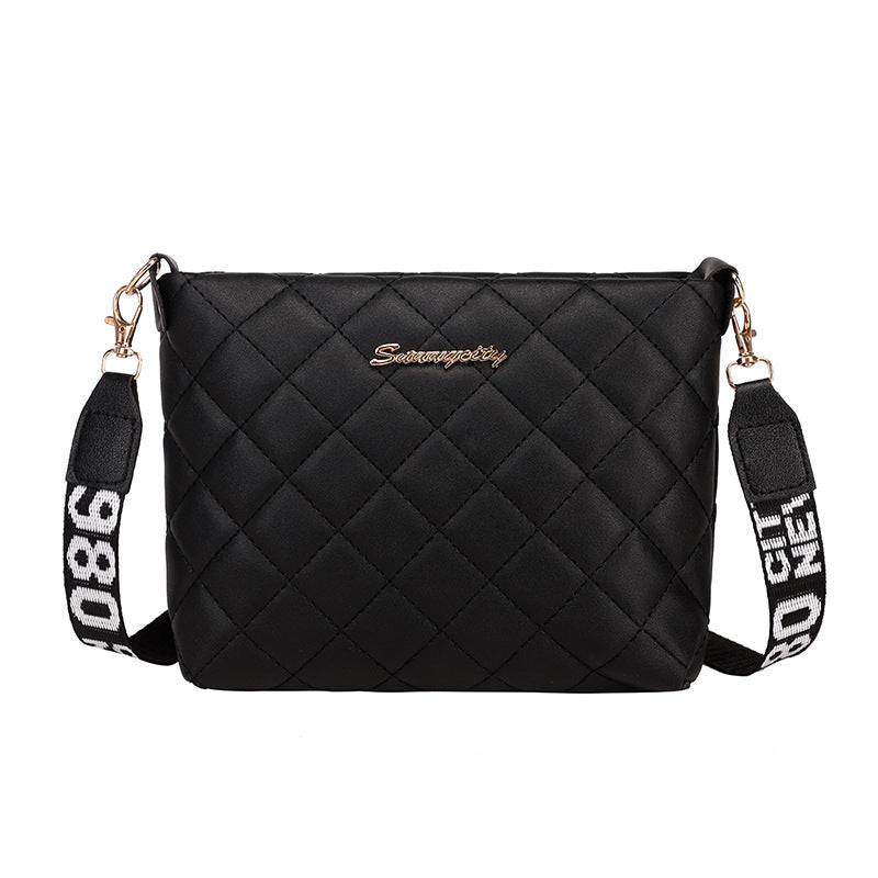 Small Messenger Bag For Women Trend Lingge Embroidery Female Shoulder Bags Fashion Chain Ladies Crossbody Purse - URBAN METRO