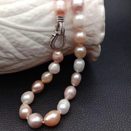 Natural Freshwater Thread Pearl Irregular Shaped Necklace - URBAN METRO