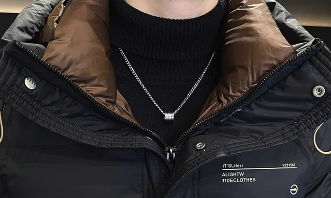 Mens Hooded Zipper Puffy Jacket With Pockets - URBAN METRO