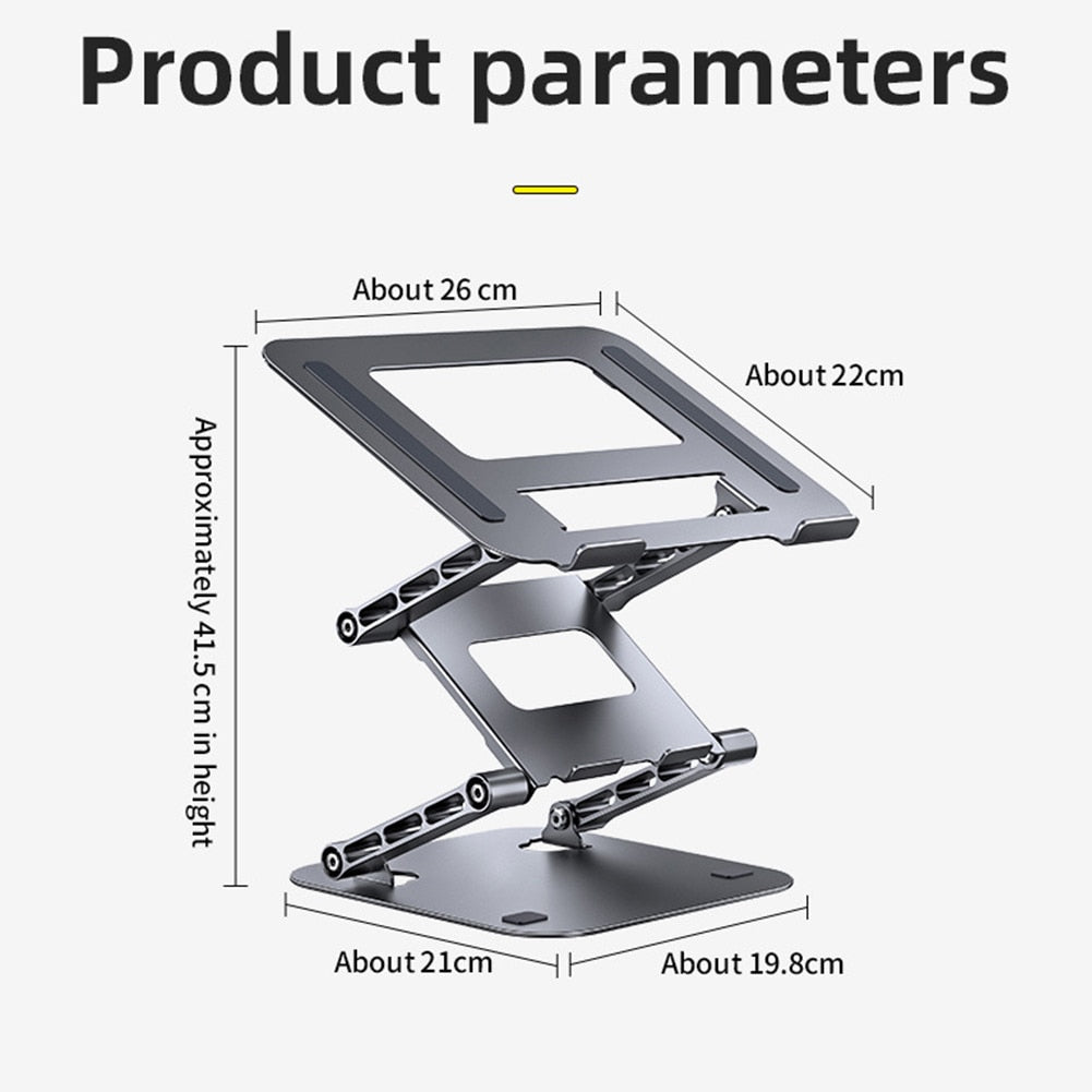 Adjustable 2 in 1- Notebook And Phone Stand - URBAN METRO