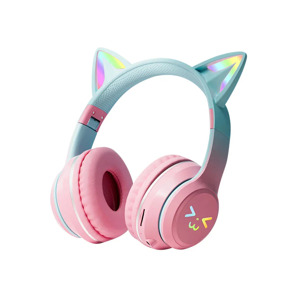 Cat Ears RGB Foldable- Bluetooth | Headphones - URBAN METRO