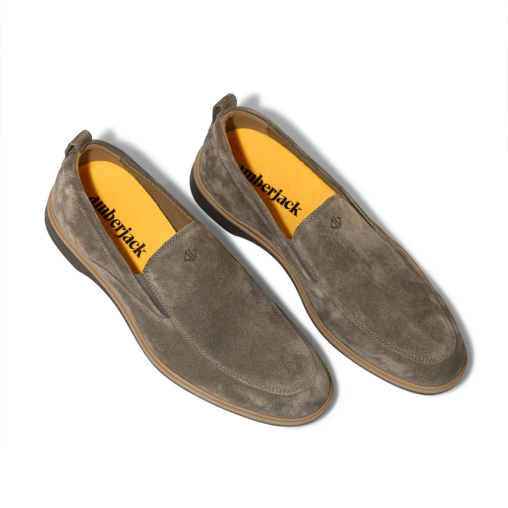 Men’s Suede Leather Loafers – Premium Slip-On Casual Comfort Shoes - URBAN METRO