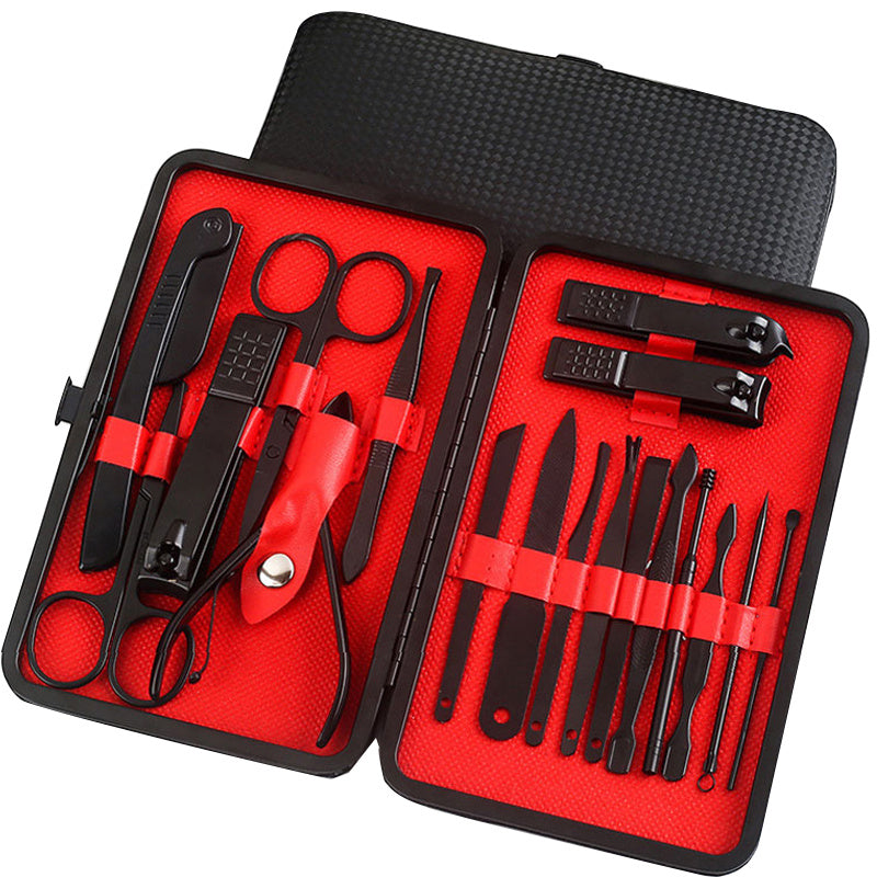 Professional Scissors Nail Clippers Set Ear Spoon Dead Skin Pliers Nail Cutting Pliers Pedicure Knife Nail Groove Trimmers - URBAN METRO