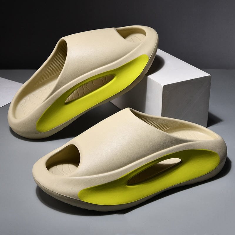 Ins Slippers Women Men Peep Toe Slipper Summer Hollow Unisex Sports Beach Shoes - URBAN METRO