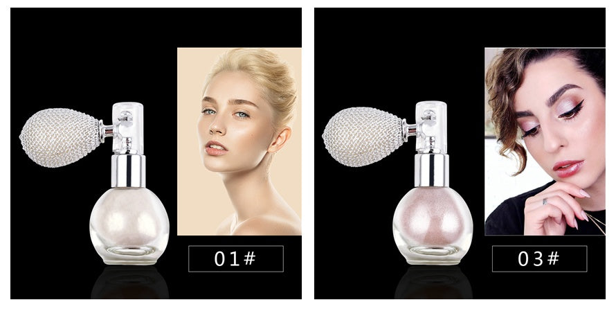 Spray Brightening Glitter Powder Body Powder Highlighter - URBAN METRO