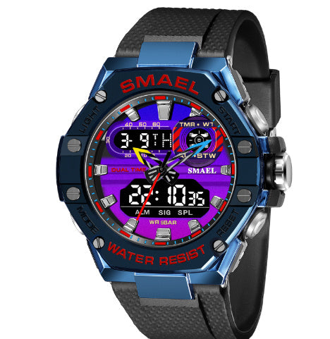 Digital Alloy Electronic Watch Men - URBAN METRO