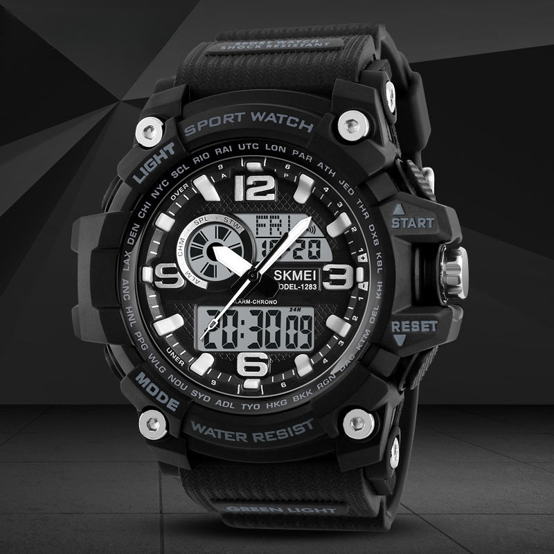 Sports Waterproof Electronic Watch Multifunctional Men - URBAN METRO
