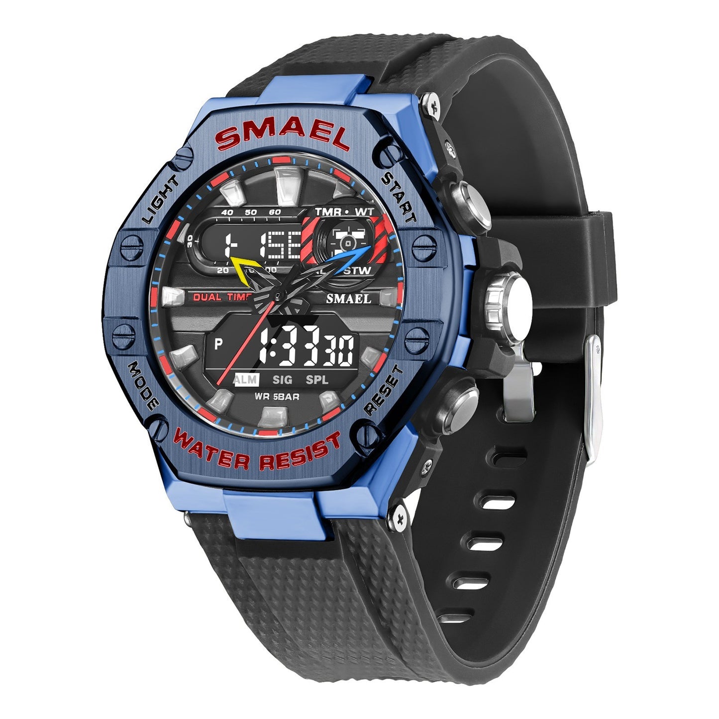 Digital Alloy Electronic Watch Men - URBAN METRO