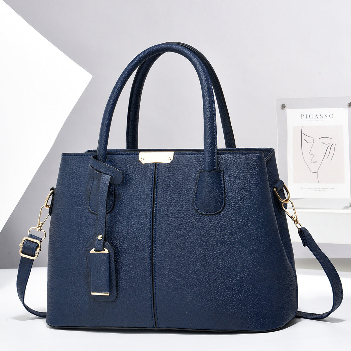 Women PU Leather Handbags Ladies Large Capacity Tote Bag Female Square Shoulder Bags New Fashion Crossbody Bags - URBAN METRO