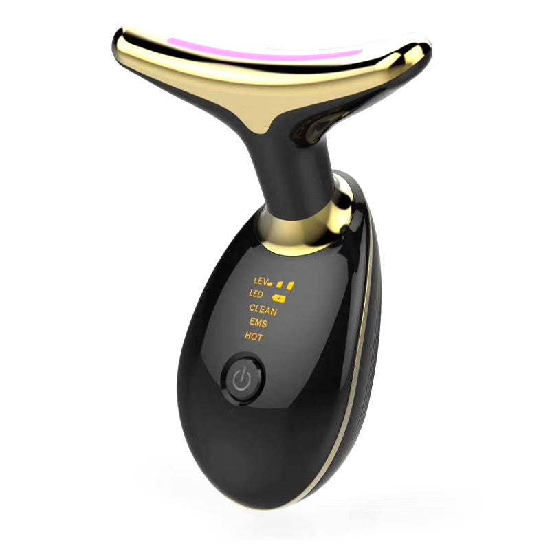 EMS Thermal Neck Lifting And Tighten Massager Electric Microcurrent Wrinkle Remover - URBAN METRO