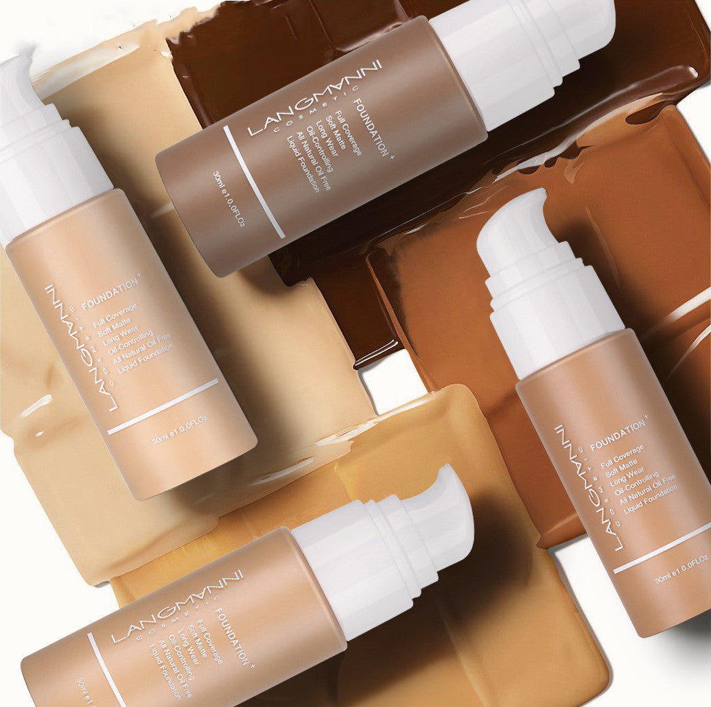 Makeup Liquid Foundation Oil Control Concealer - URBAN METRO