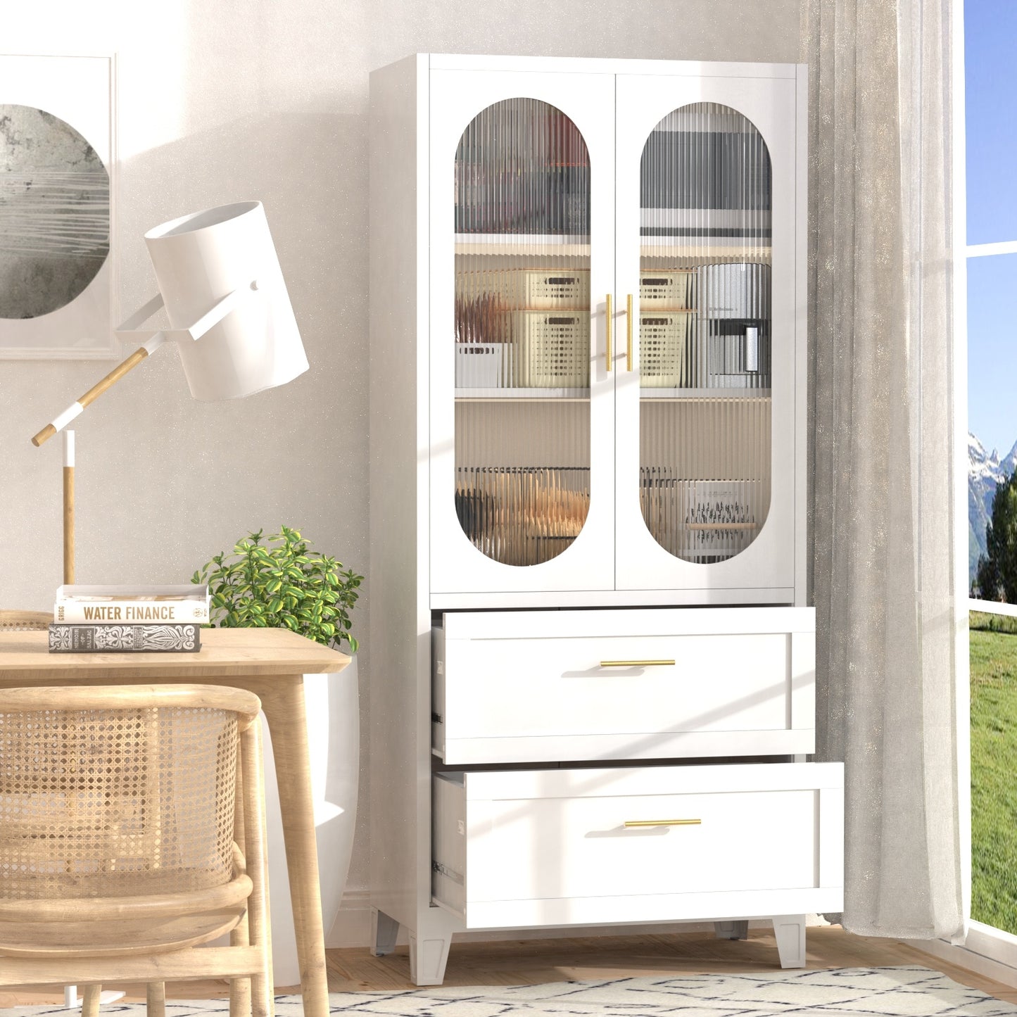 2 Doors 2 Drawers Cabinet - URBAN METRO