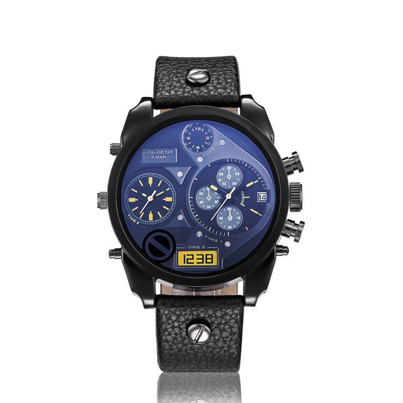 Men's Watch Quartz Calendar Belt Sports - URBAN METRO