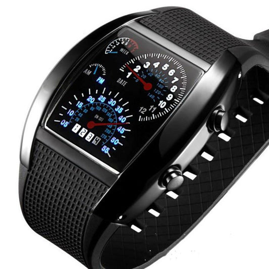 Fashion Men's Watch Unique LED Digital Watch Men Watch Electronic - URBAN METRO