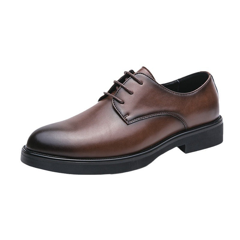 Premium Black & Brown Leather Formal Shoes for Men | Classic Office & Wedding Wear - URBAN METRO